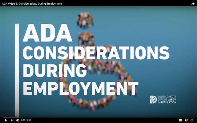 ADA Considerations During Employment