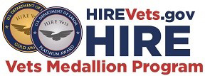 HIRE Vets Medallian Program logo