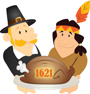 First Thanksgiving in 1621