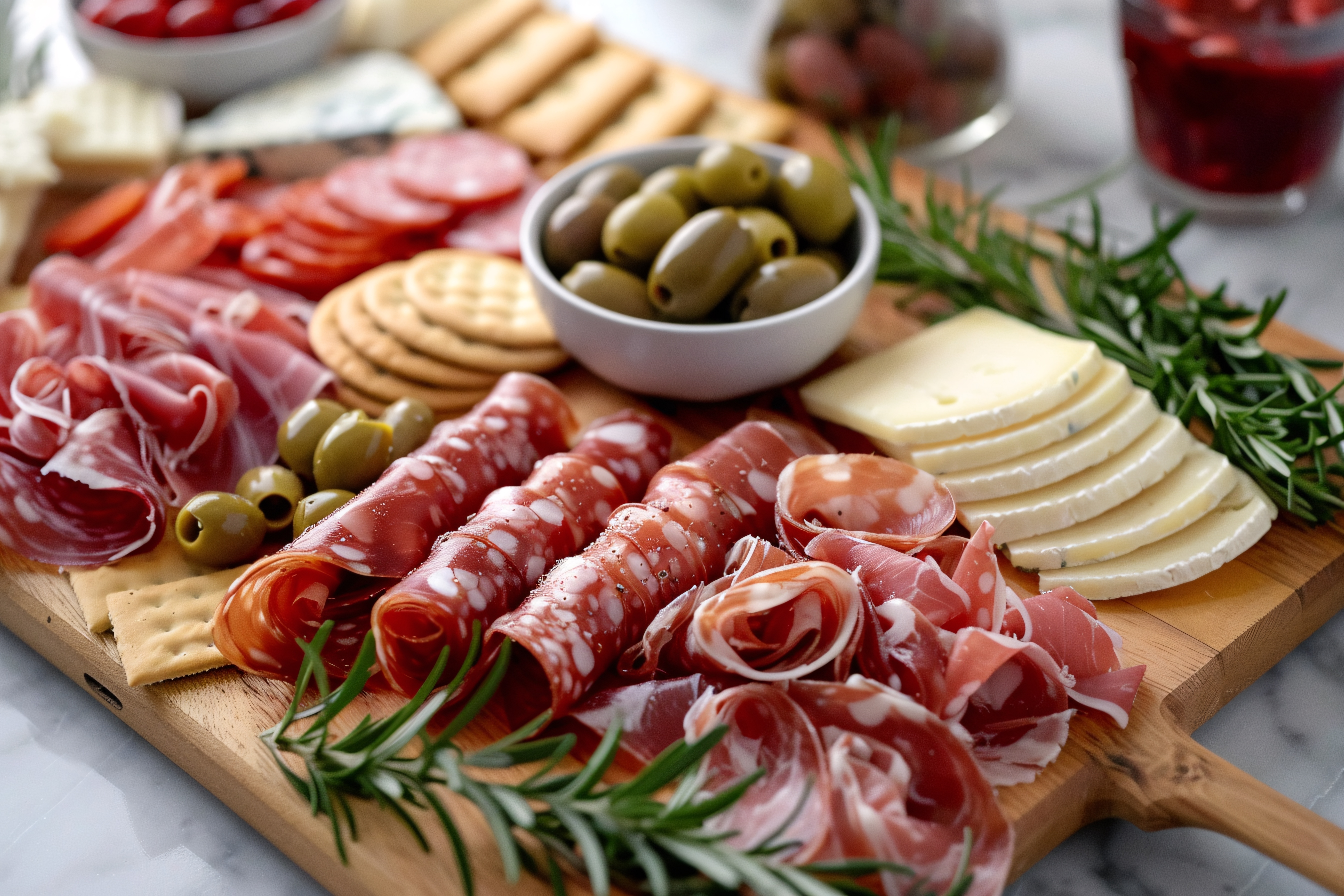 Photo of a charcuterie board