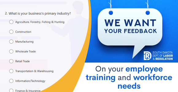 We want your feedback on your employee training and workforce needs