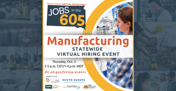 Manufacturing Statewide Virtual Hiring Event