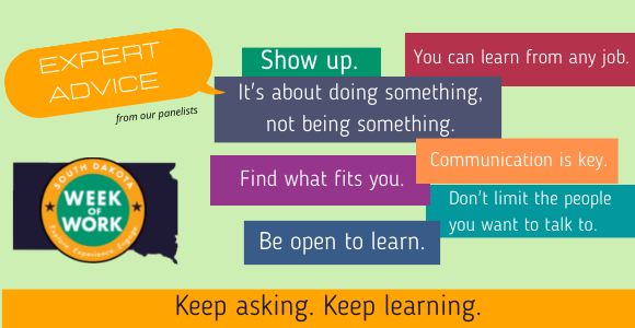 Week of Work - Advice from experts